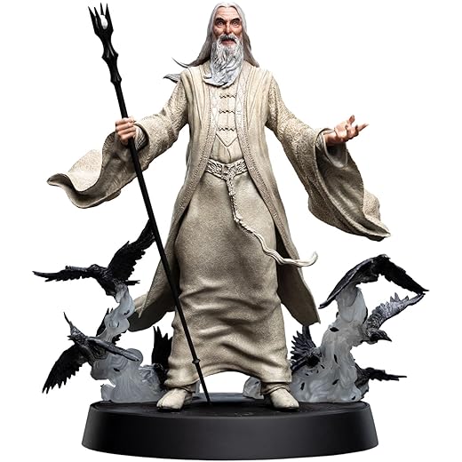 Weta Workshop Il Signore degli Anelli Figures of Fandom - Statuetta in PVC Saruman The White 26 cm