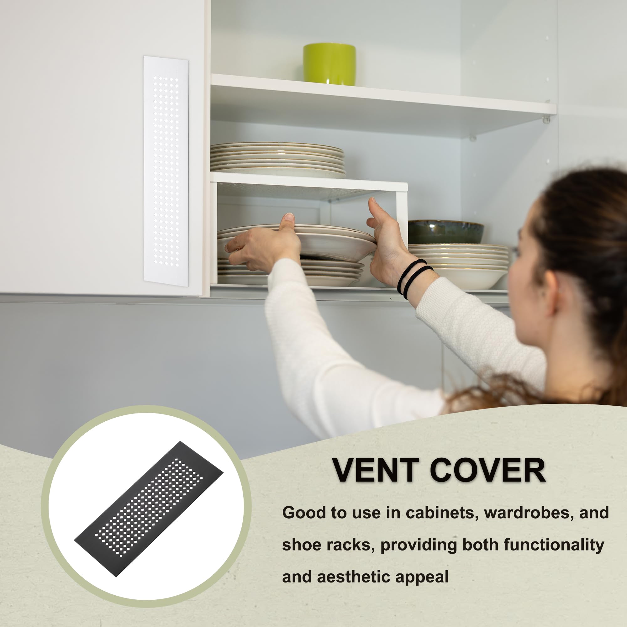 PATIKIL 8 x 3 Inch Door Air Vent Cover - Image 4