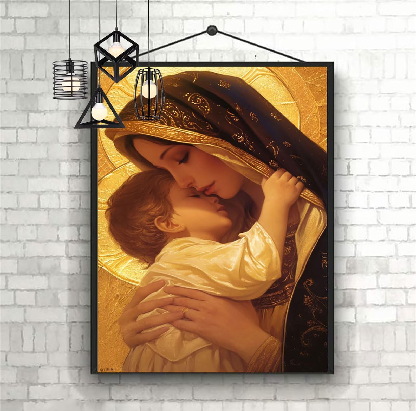 Diamentowe malowanie diamentowe malowanie dzieci 100x150cm 2025 Retro diamentowe malowanie, DIY diamentowe rysunki ścieg krzyżykowy rzemiosło dla dorosłych, obraz diamentowy dekoracja domu