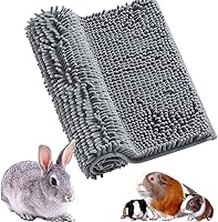 Vista 9 de Oncpcare Forro de Conejo para Cobayas, Almohadillas Lavables para Orina Reutilizables, Tapete de Entrenamiento para Cobayas, Ropa de Cama