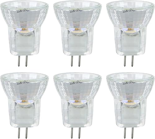 Sunlite 35MR8CGG4SP12V6PK halógeno 35W 12V MR8 Focos reflector de cuarzo (paquete de 6)