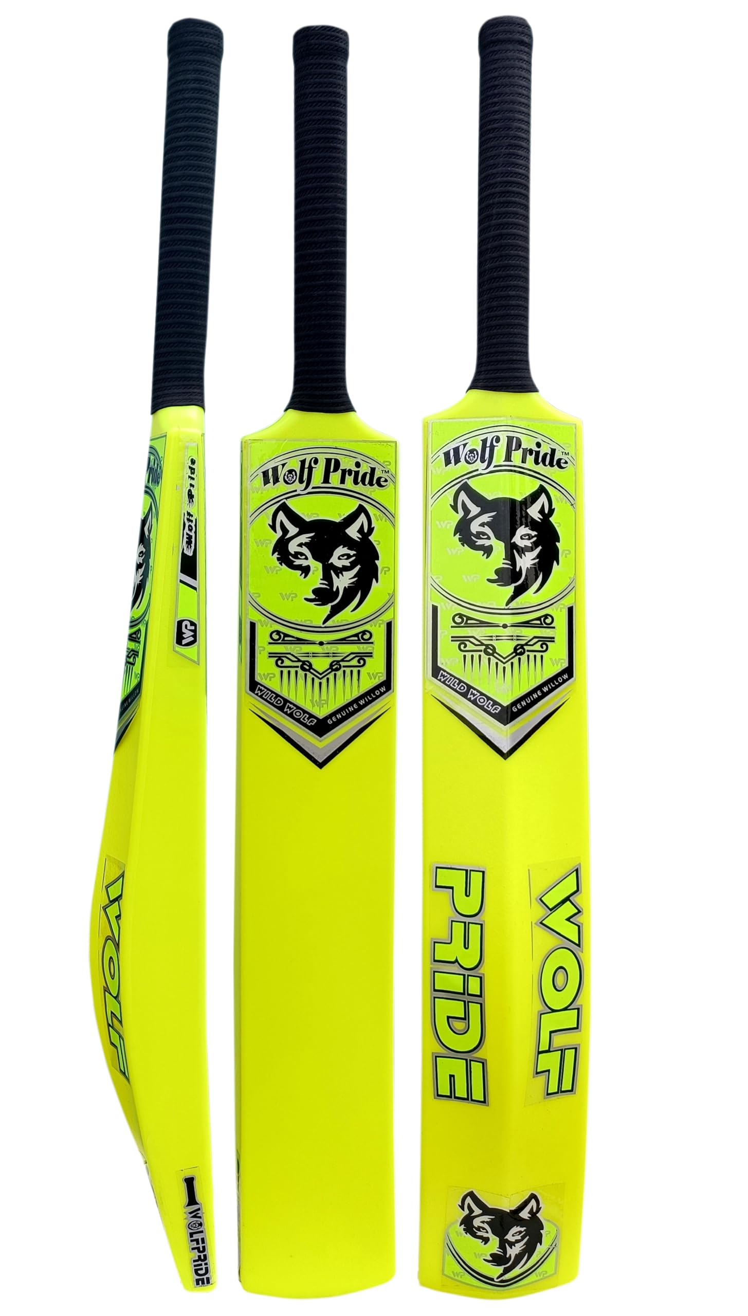 WOLF PRIDE Wild Heavy Duty Plastic Cricket Bat, for Kids 7 to 12 Year Age Groups – Kids/Boys/Girls (Size 5 Lemon Plastic (30” X 4” inches),700 Grams, (Yellow Sticker & White Grip)) (B0CWYDGN5D) Amazon Price History, Amazon Price Tracker