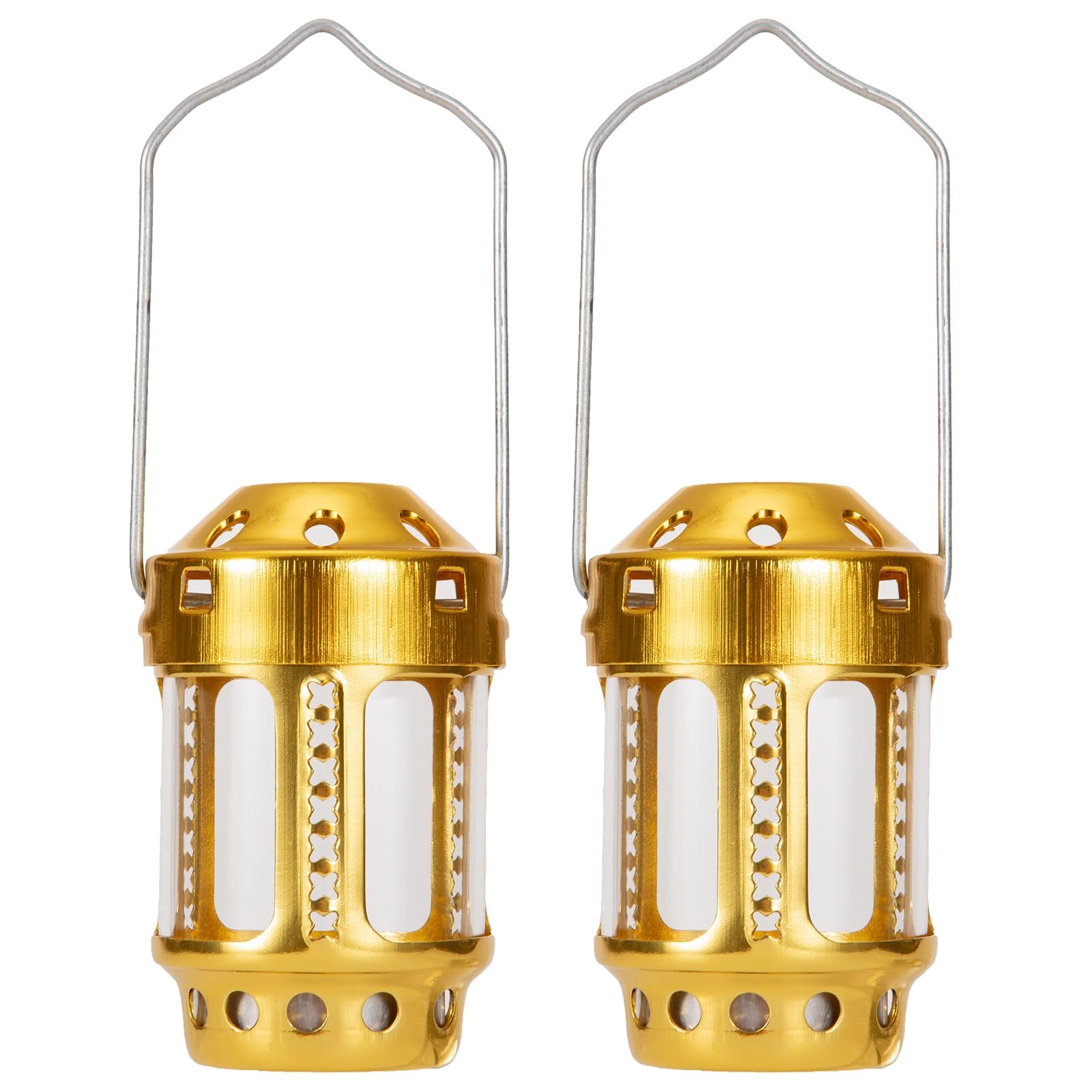 Lampada a candela da campeggio in lega di alluminio 2 PCS