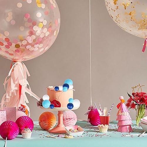 Miniatura 6 de Rsstarxi 30 bolas para decoración de tartas, bolas para decoración de pasteles, mini globos, bolas de espuma, decoración de pasteles para baby