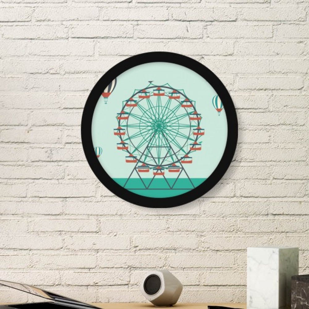 Cadeau original cadre photo cirque vert grand modèle pour crémaillère