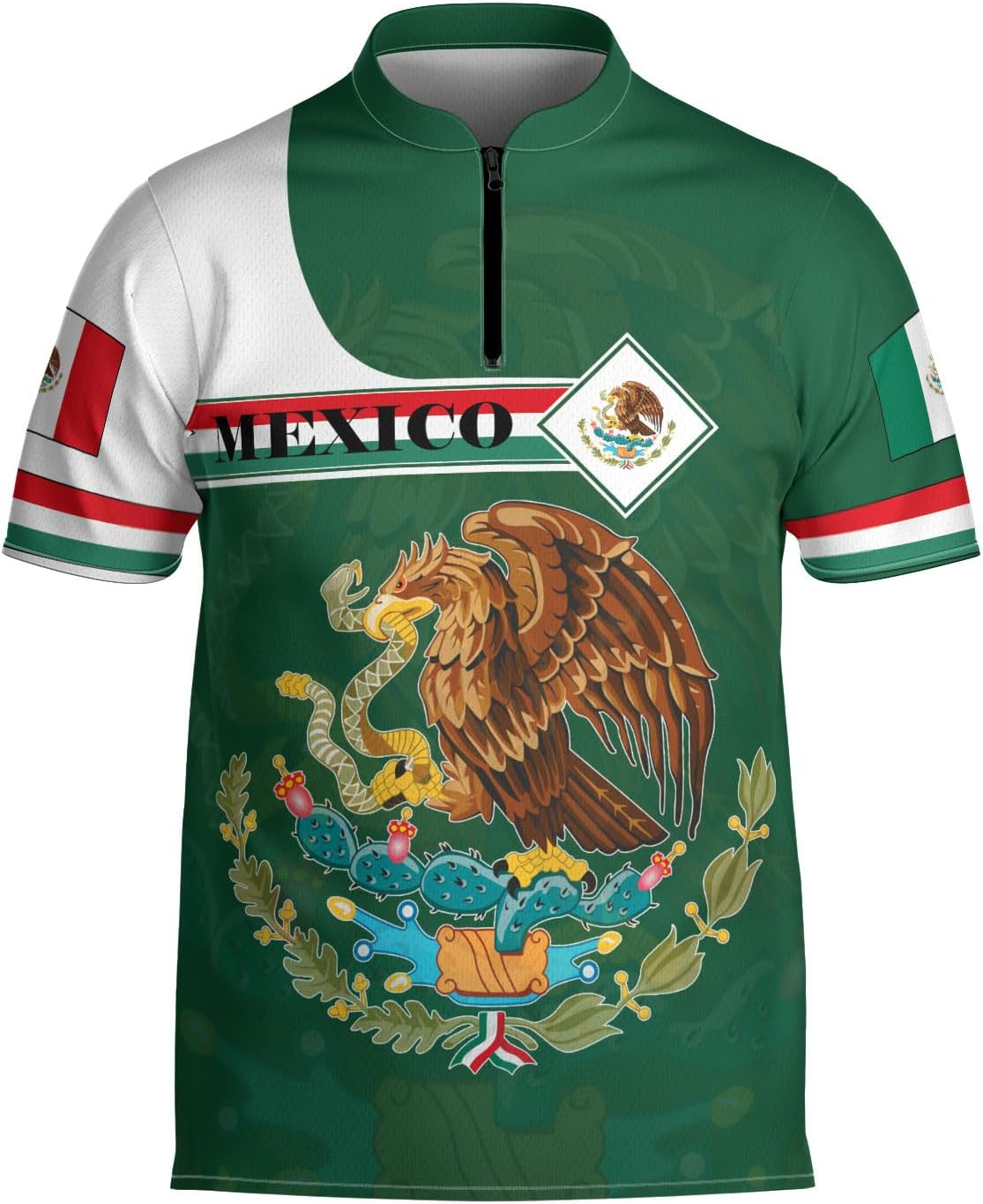 Customized Mexico Jersey Shirts for Men Mexican Shirts for Men Mexico Shirt for Men Women Mexican Flag Jerseys Shirt