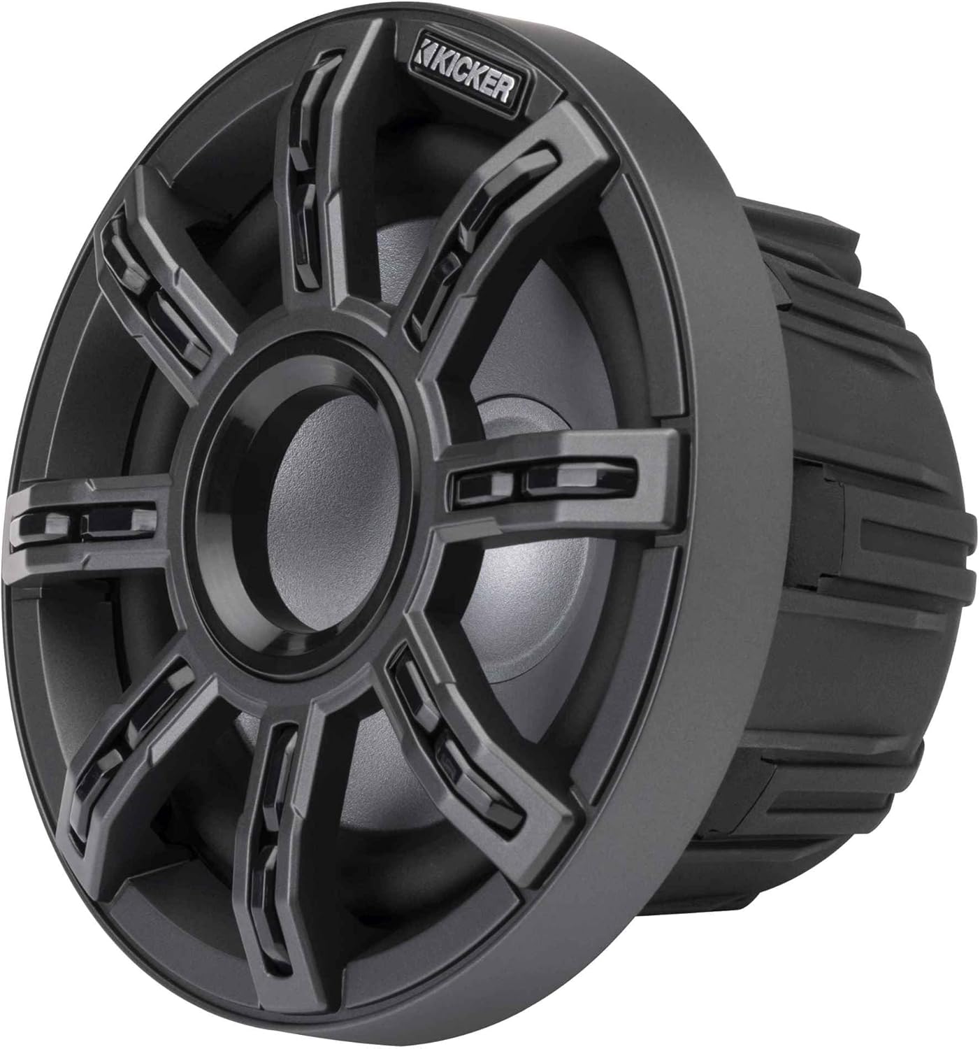 KICKER 51MSS654 - MSS 6.5-Inch Premium Marine 4-Ohm LED Component System, Pair