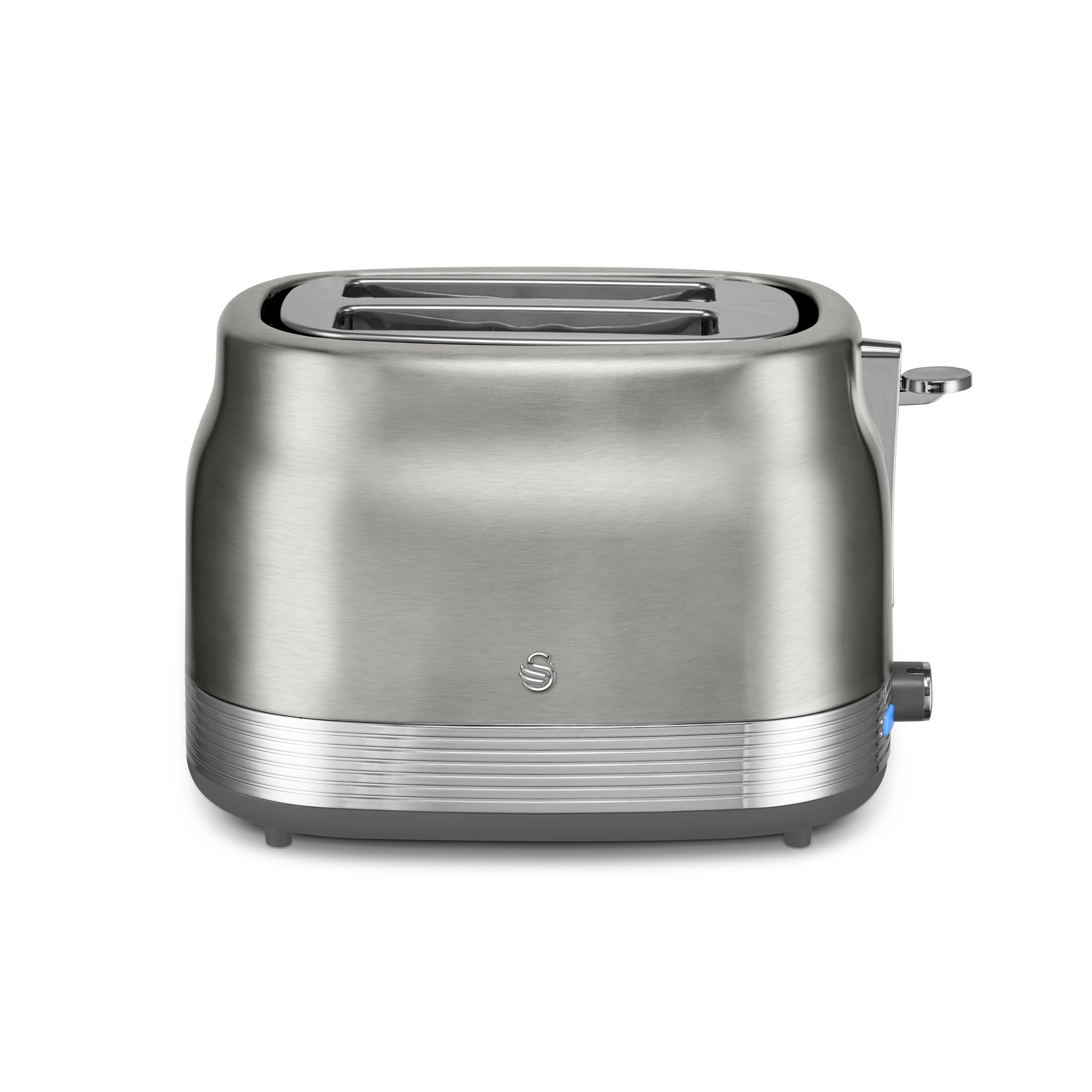SWAN ST19028SS RETRO 2 SLICE TOASTER IN STAINLESS STEEL