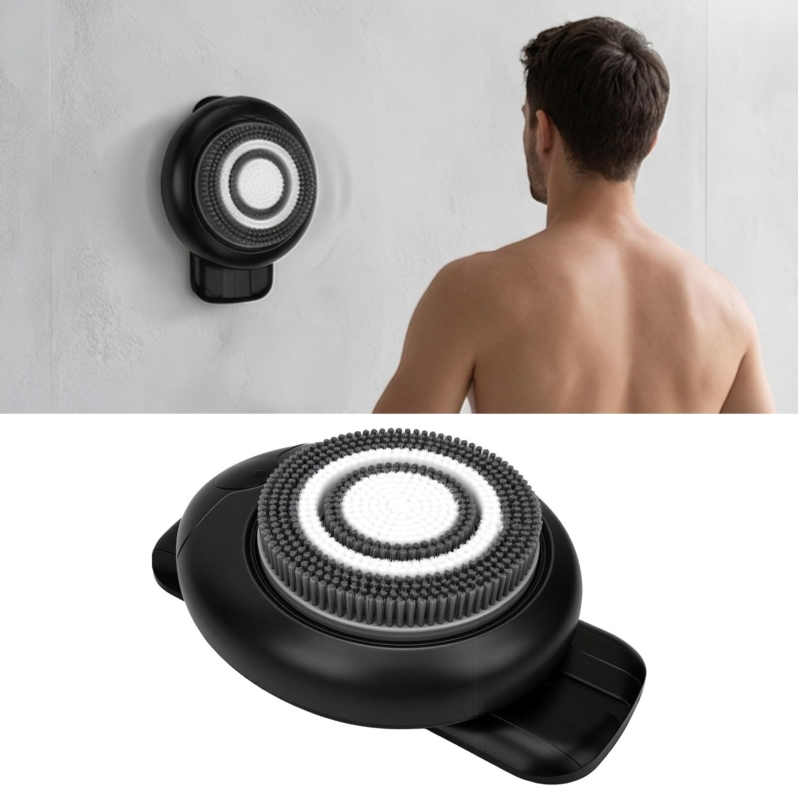 Yinhing Fregadora de Espalda Montada en la Pared Eléctrica Giratoria de