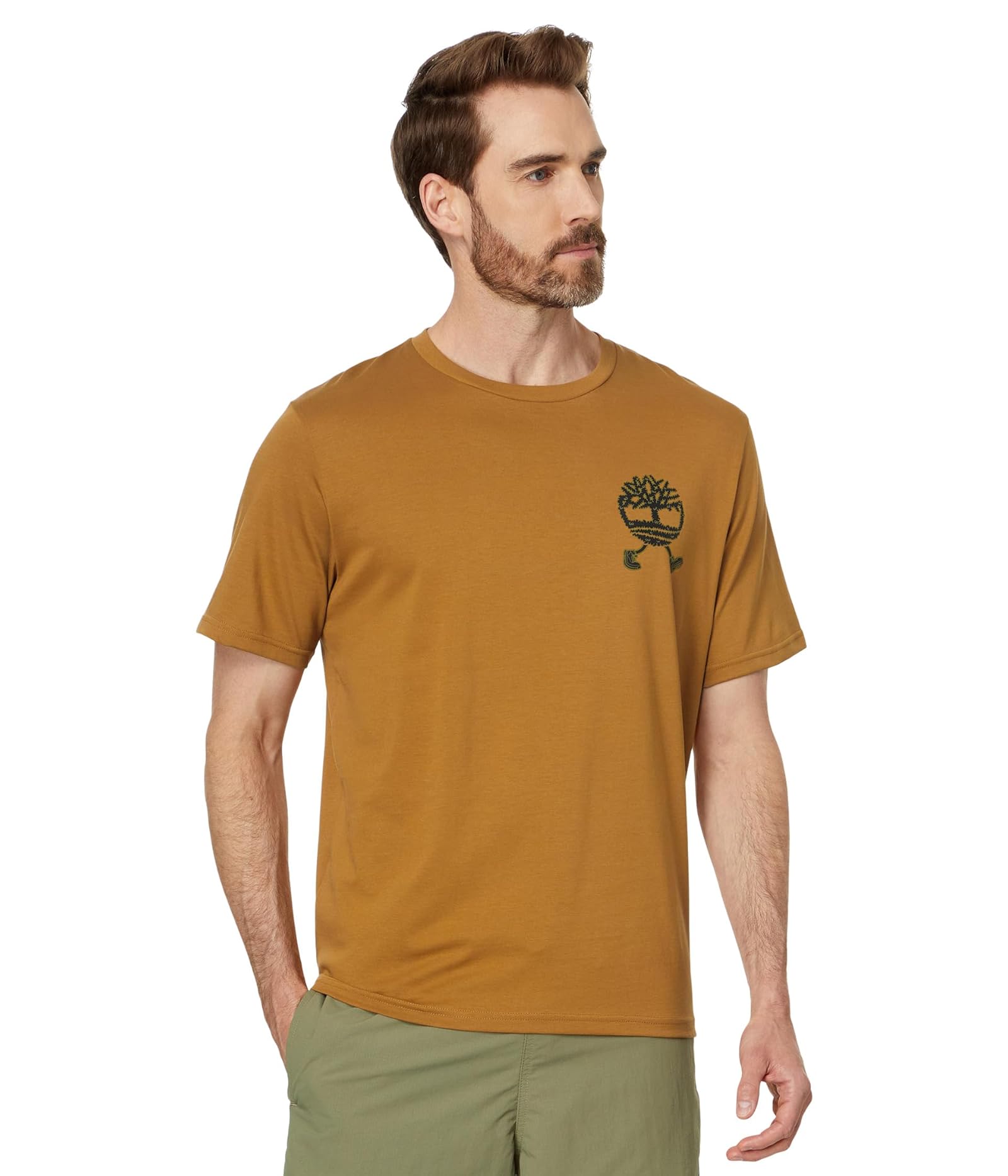 Мужские футболки и топы Timberland Scribble Tree с графическим рисунком