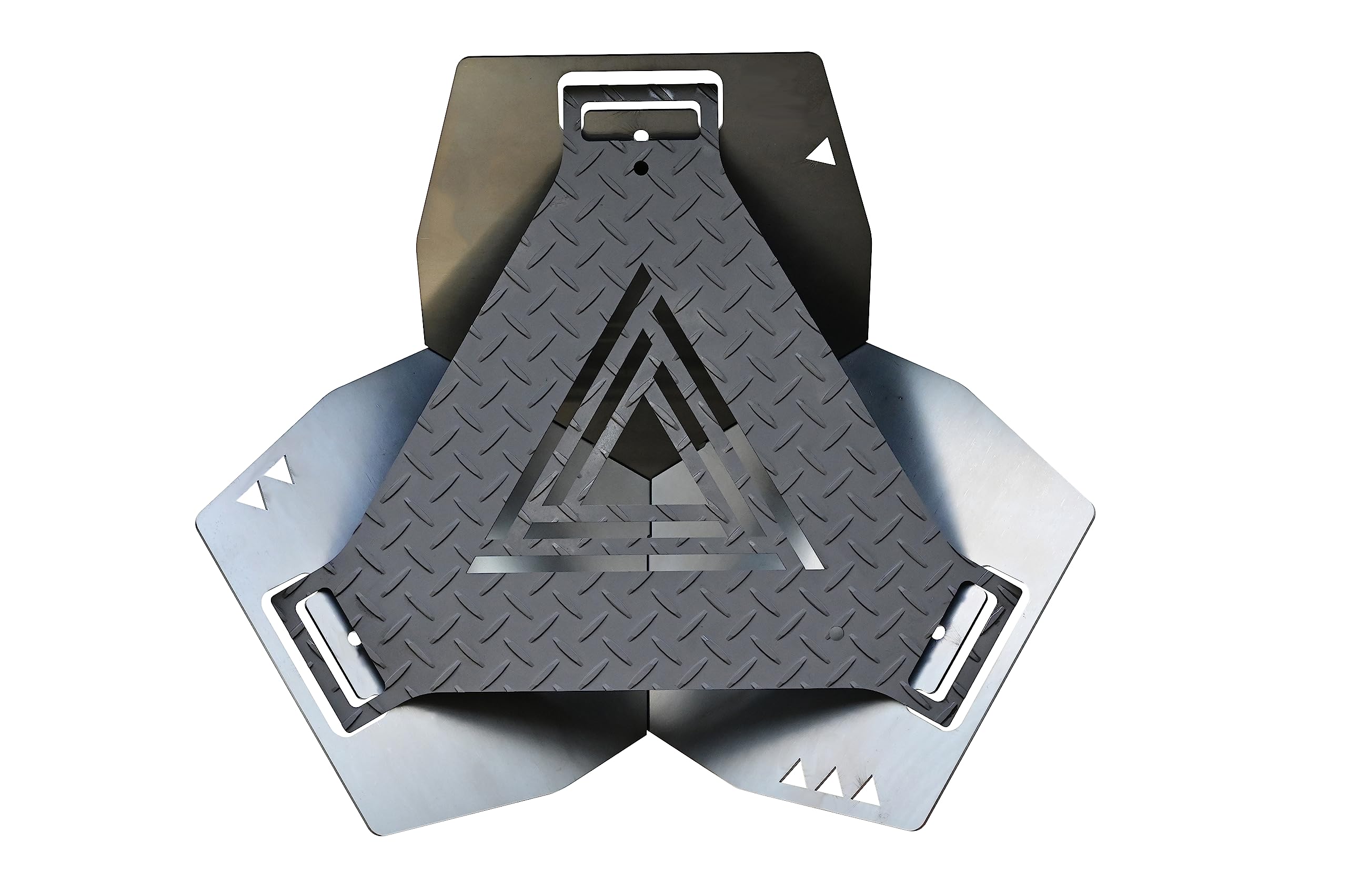 メタルマニア(Metal Mania) ディッシュ型焚き火台 53×53×20cm TRIANGLE-01 [11⁄8☆P2倍＋10%OFF] キャンピングムーン CAMPINGMOON