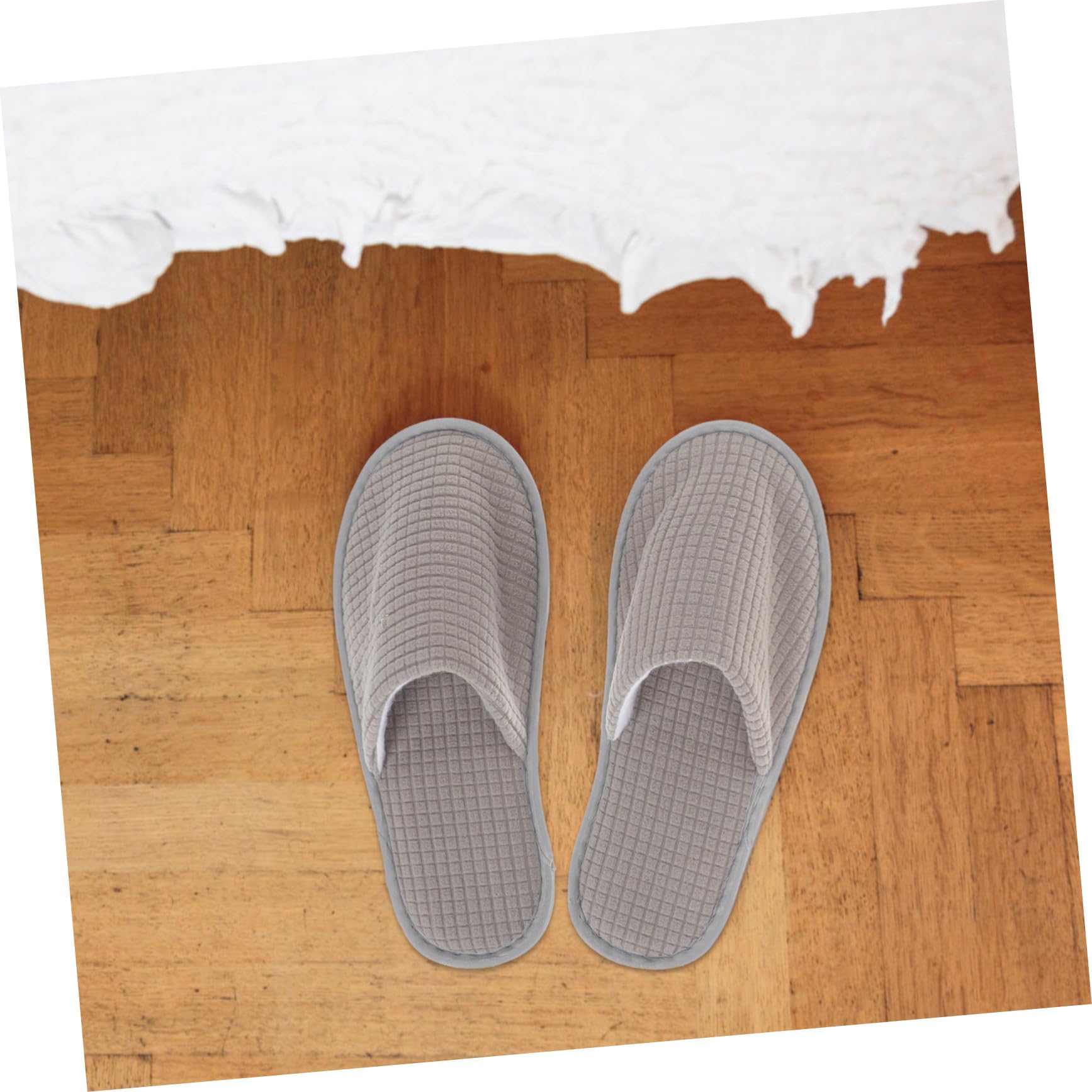 VICASKY Pantofole Spa in Pile Lavabili per Ospiti 6 Paia Comode e Multiuso per Saloni e Viaggi Perfette come Pantofole da Casa da Bagno