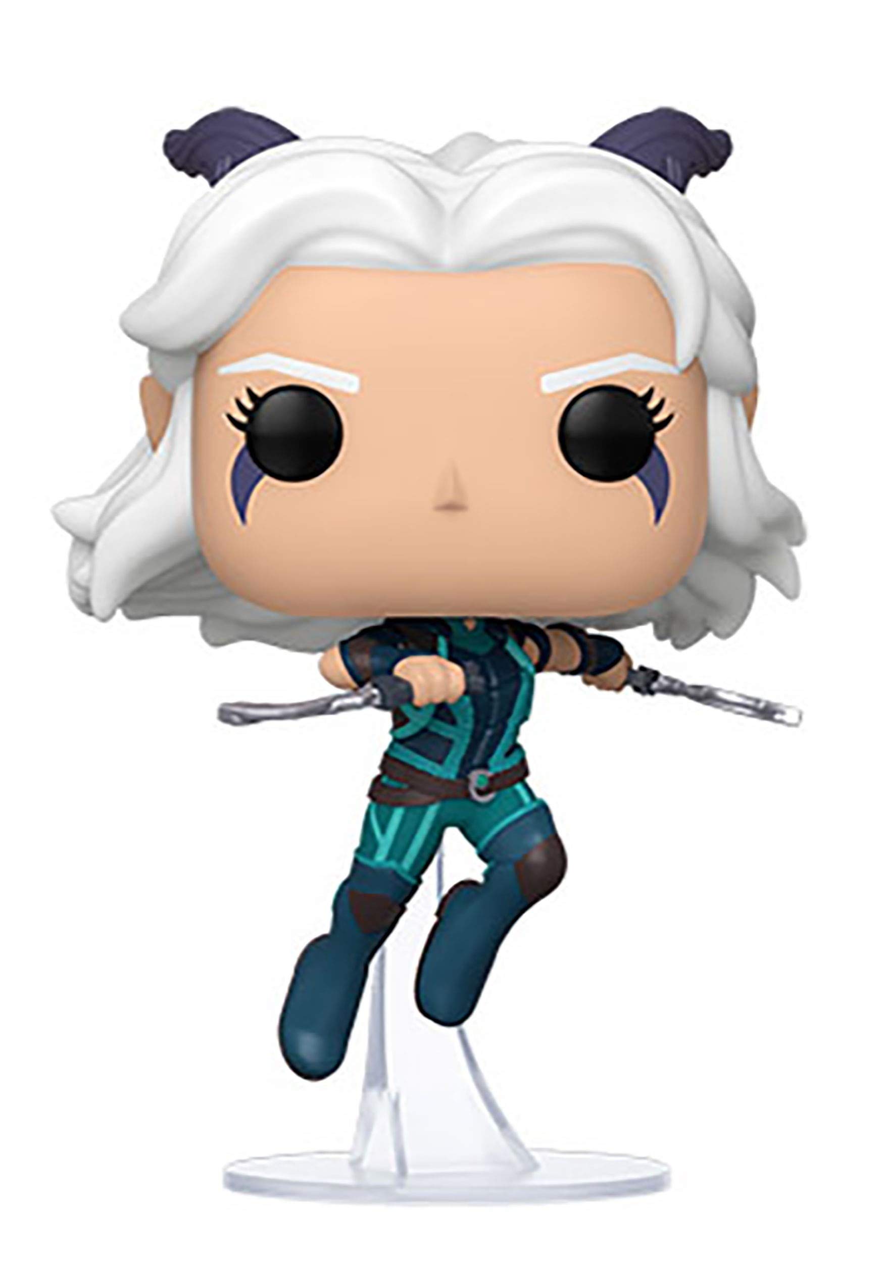 Funko Pop! Animation: Dragon Prince - Rayla, Multicolor, 3.75 inches
