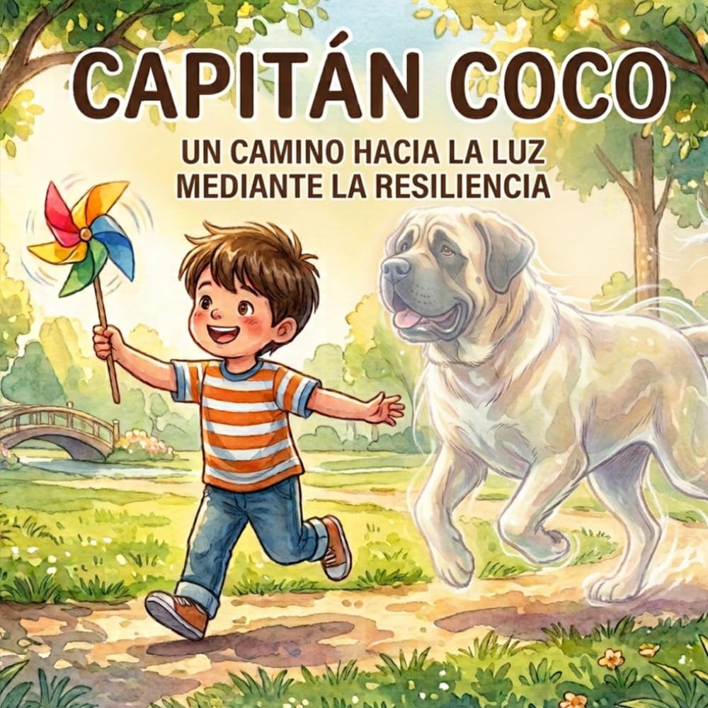 CAPITÁN COCO: Un camino hacia la luz mediante la resiliencia ,un cuento para acompañar a los niños en el duelo de un ser querido mediante un cuento sutil