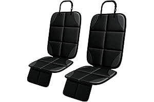 Multiple-Use Car Seat Protectors with Storage