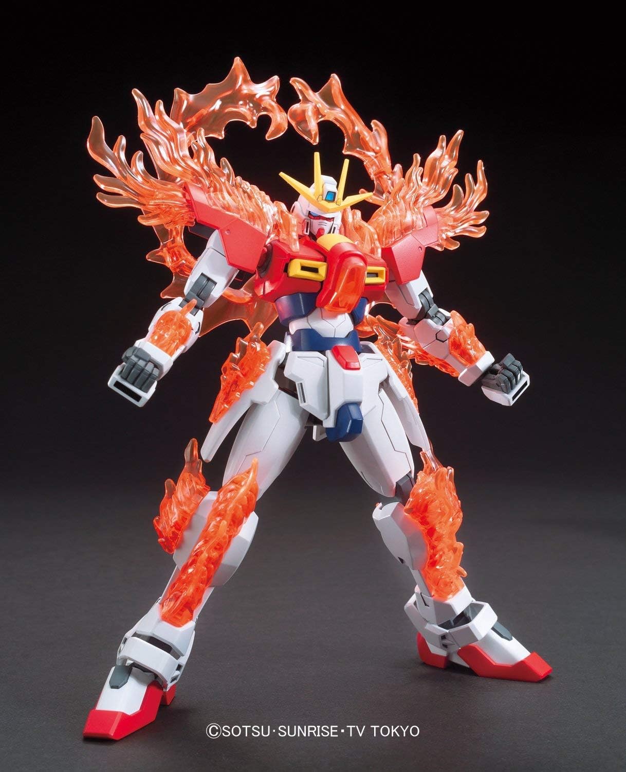 Bandai Hobby - Gundam Build Fighters Try - #28 Try Burning Gundam HGBF 1/144 Model Kit image 3