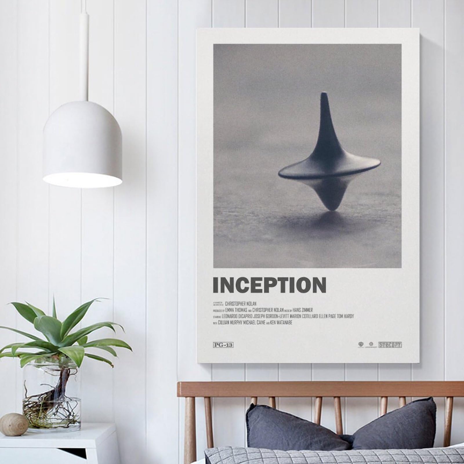 Amazon.co.jp: Inceptionインセプション名作映画のポスター キャンバス