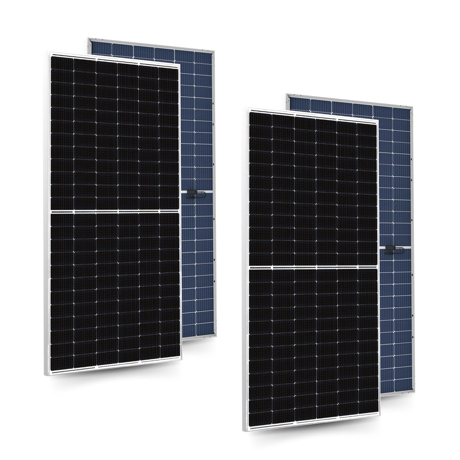 Anchor by Panasonic 540W DCR Bifacial Crystalline PERC 144 Cells Half Cut Solar Panel with Transparent Backsheet, IP68 Rated, 25 Yrs Performance Warranty, Eligible for Gov Subsidies (Pack of 2)-image-37