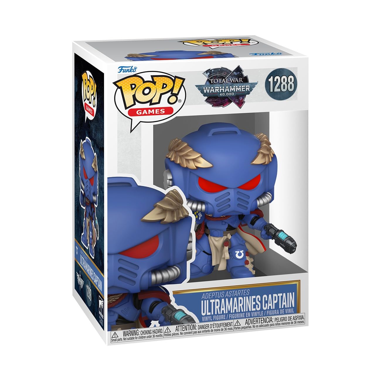 Funko POP! Games: Warhammer - Captain Justian - Collectable Vinyl Figure - Gift Idea - Official Merchandise - Toys For Kids & Adults - Model Figure for Collectors and Display