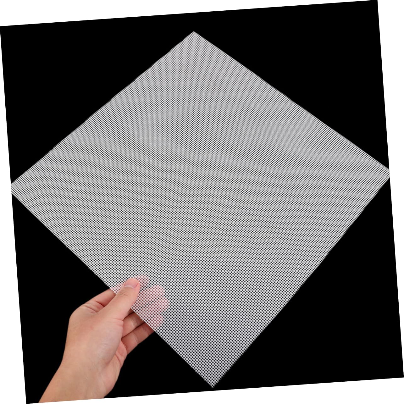 POPETPOP 12 Pezzi Tappetini in Silicone Bianco per Essiccatore Frutta e Verdura Superficie Antiaderente Facile da Pulire Accessori per Disidratatore da Cucina Riutilizzabili