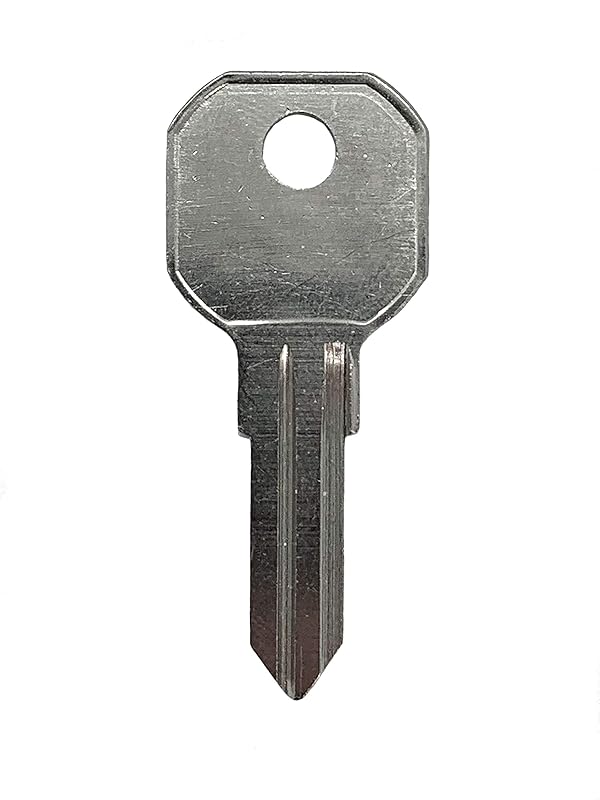 Ilco 1611 Gas Cap Key blank, Nickel Plated Brass, 10 Pack by Ilco - Image 2