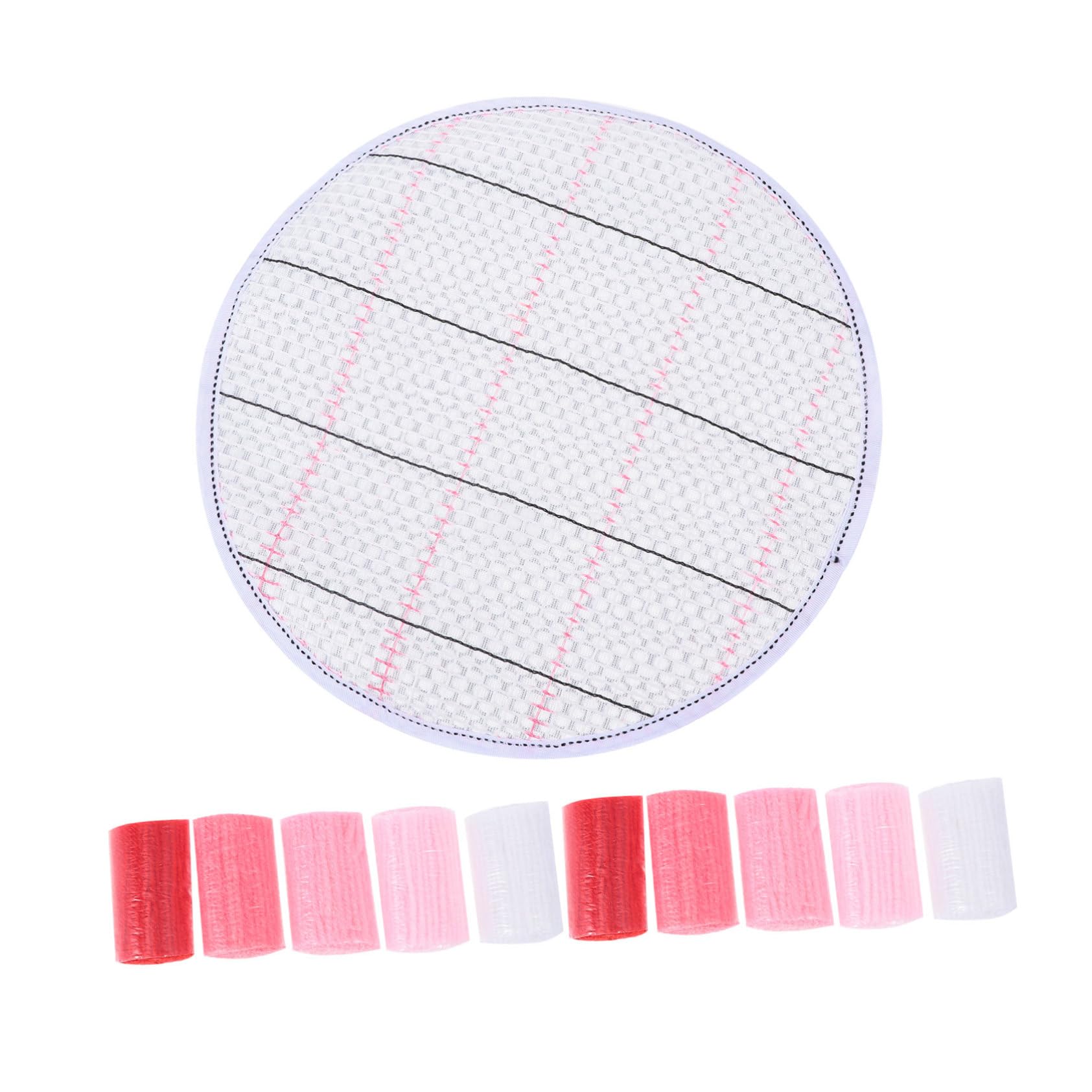 LANA for MAGLIA,FILATO,FILATO DI COTONE,FILATO DI LANA.1 Set Tappeto corto in lana for maglieria Tappeto in lana bianco Tappeto in tela Arazzo Tappeto Filato artigianale Kit for agganciare il tappeto