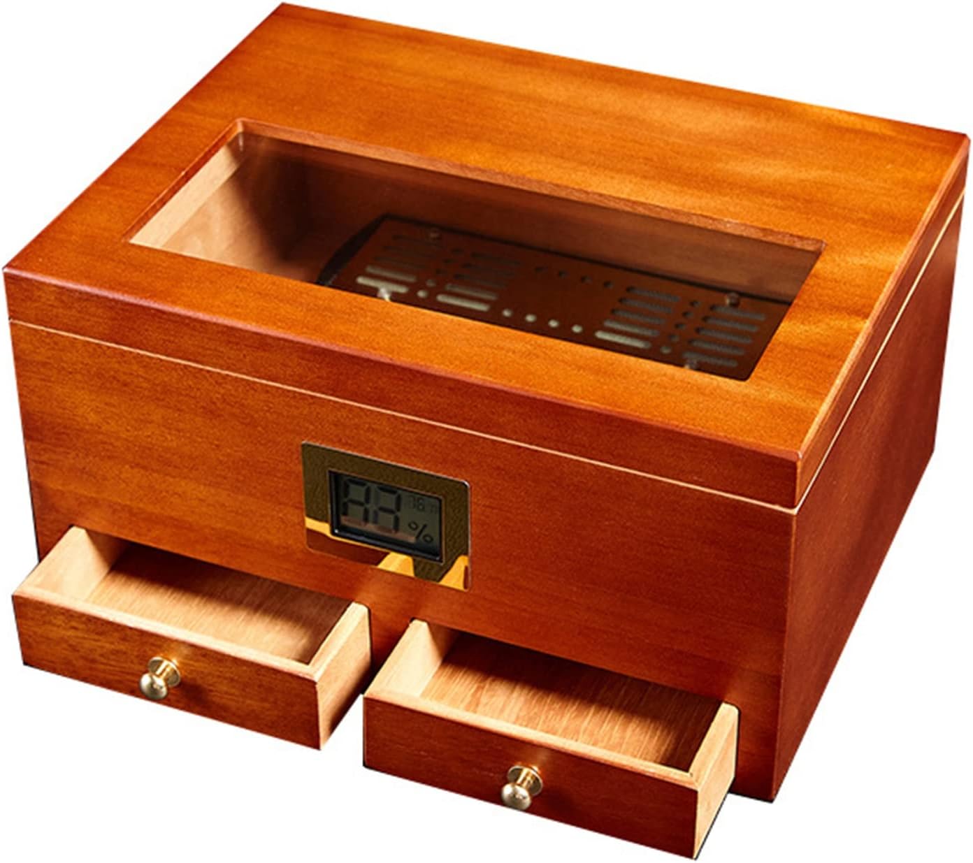 chyaidach Cigar Humidors Box with Digital Hygrometer and