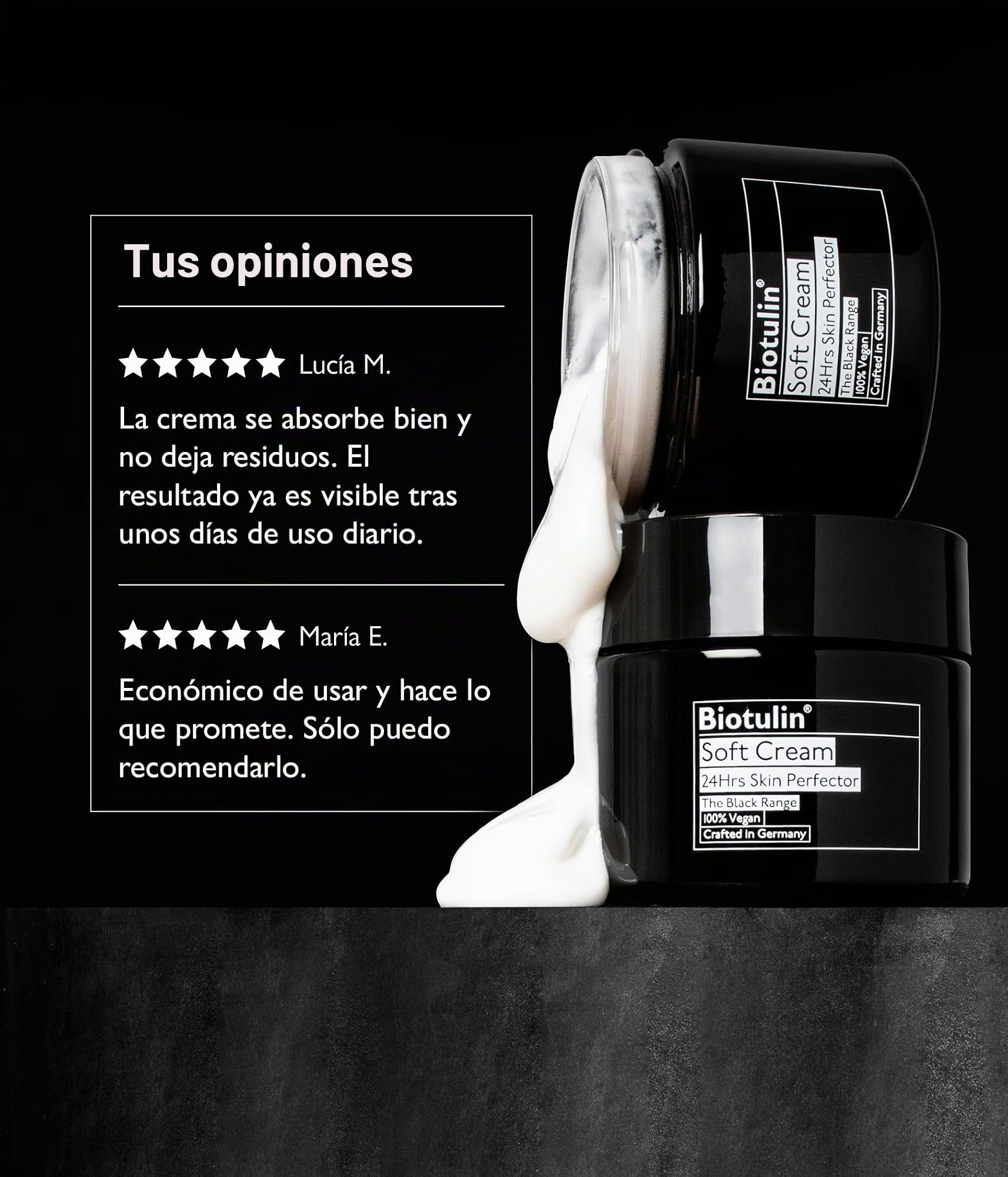 Biotulin - Soft Cream 50ml - Crema hidratante antiarrugas con espilantol y ácido hialurónico - Piel lisa y tersa durante 24 horas