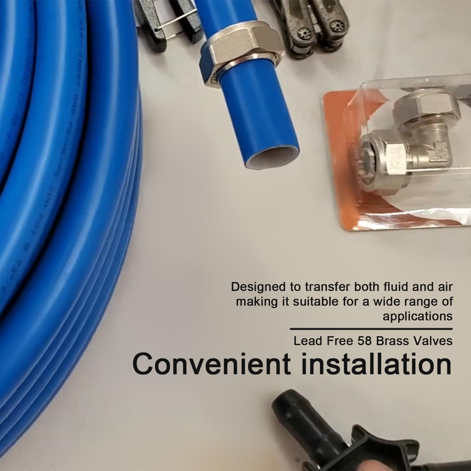 M8067 für Rapidair Maxline Winkelverschraubung, Schlauchverbinder Rohrverbinder für 3/4-Zoll-Rohrsysteme, Luftleitungsschlauch-Werkzeugteile (5 Stück)