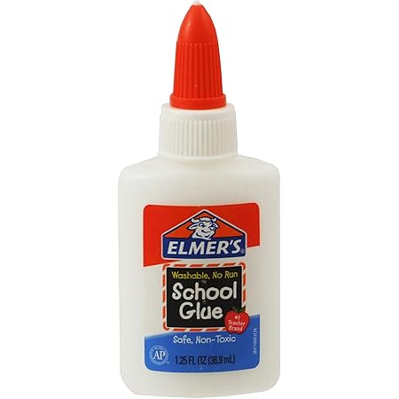 Elmer's Liquid School Glue, Washable, 1.25 Ounces, 1 Count