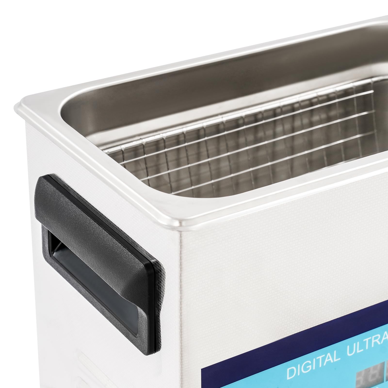 Limpiador ultrasónico de 3 L, 40 KHz, con calefacción de 120 W/100 W, con pantalla LED, temporizador 0-30 min, para joyas, gafas, relojes, monedas, carburadores y suministros de laboratorio