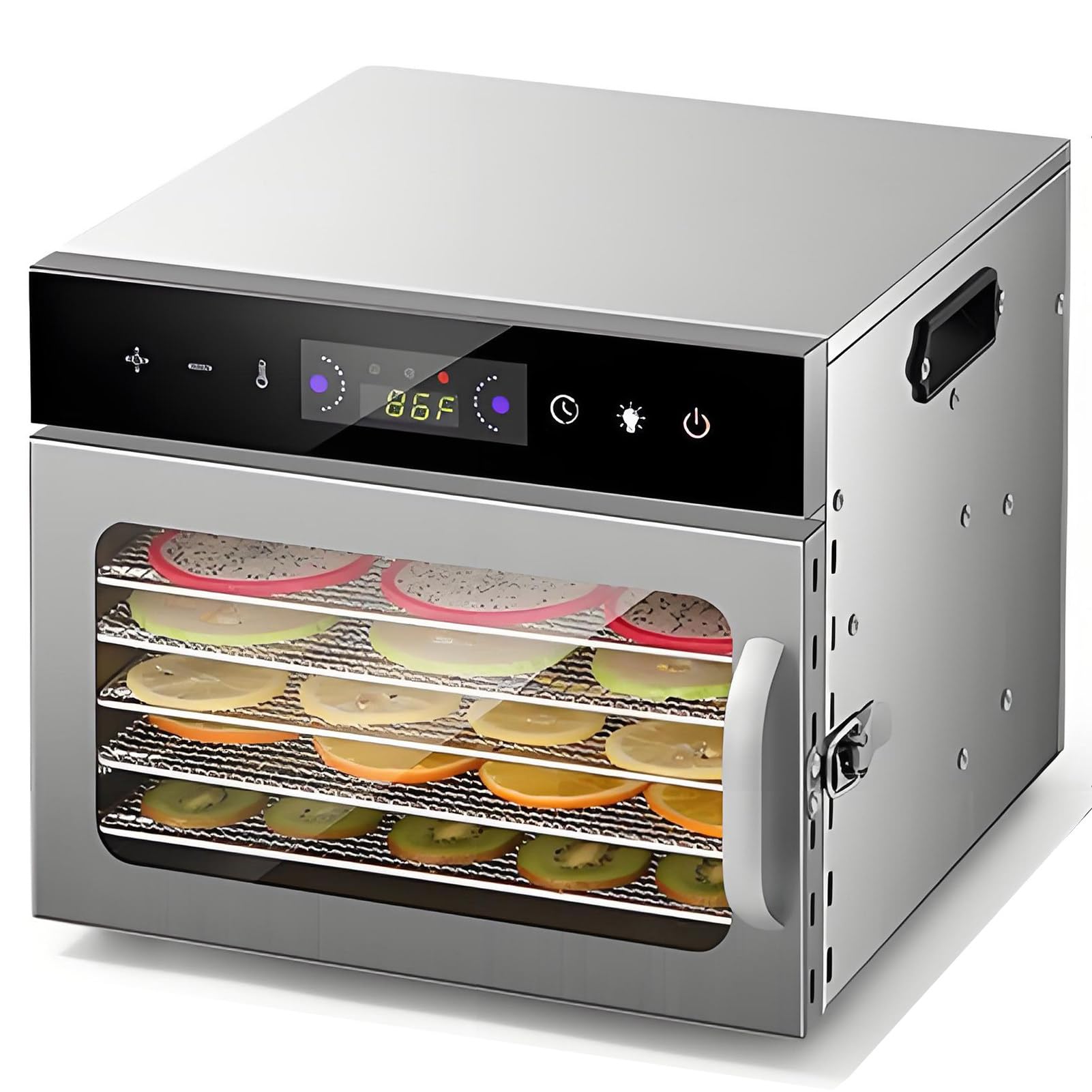 Dried Meat Dehydrator,Commercial Dryer Machine,Electric Dehydrator 6tiers