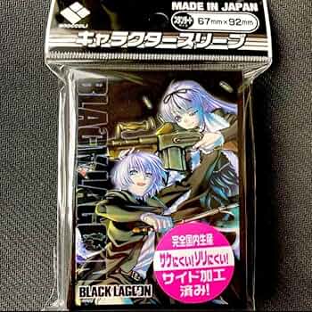 ブラックラグーン　ヘンゼルとグレーテル デッキケース　スリーブ2個 ブラックラグーン ヘンゼルとグレーテル デッキケース スリーブ2