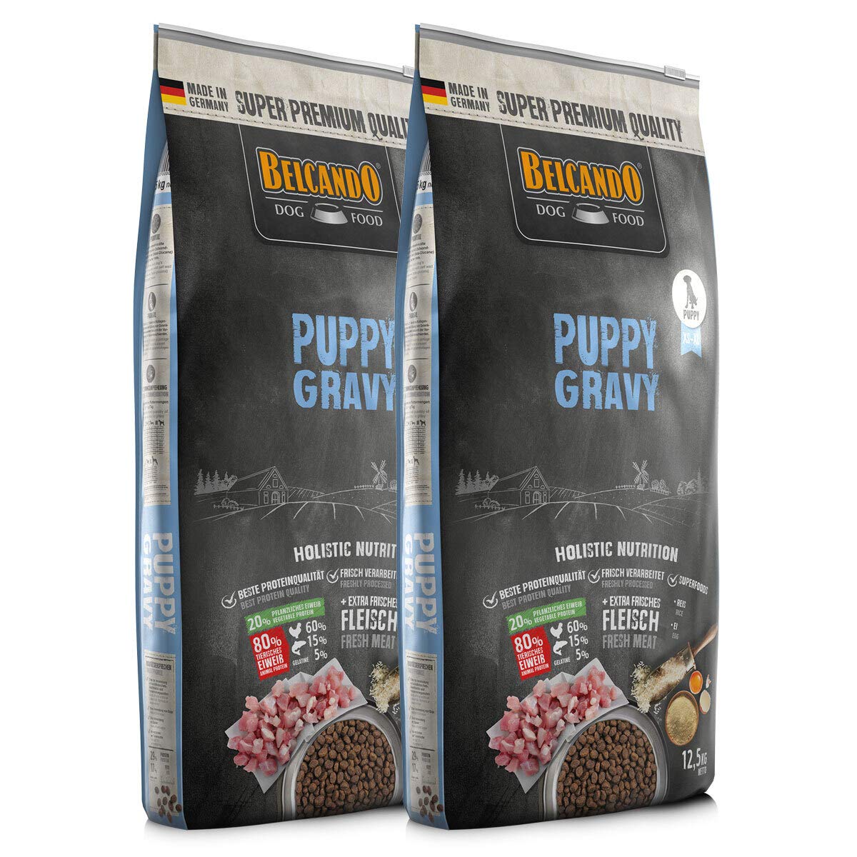 Belcando 2 x 12,5 kg Puppy Gravy - Sparpaket