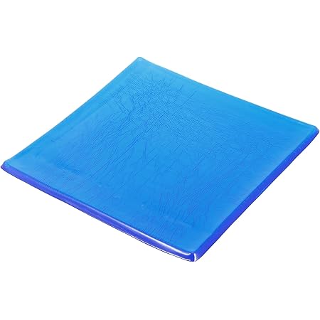 Motorcycle Seat Gel Pad Blue Shock Absorption Mats Cushion Seating