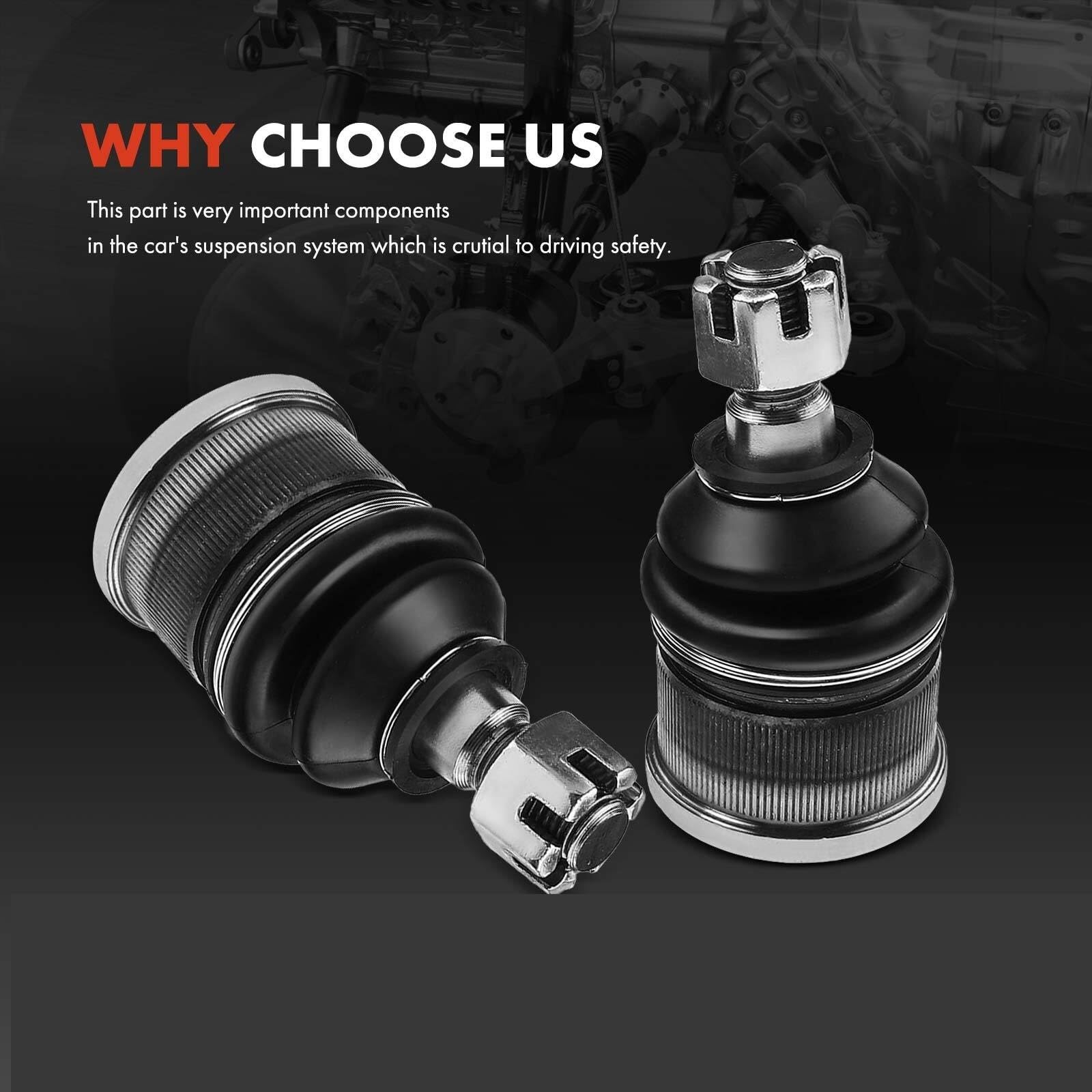 Ściągacz przegubu kulowego Pasuje do Honda Civic 92-00 CR-V 97-01 Acura Integra 94-01 K9802, 51220S04003 2x przedni dolny przegub kulowy