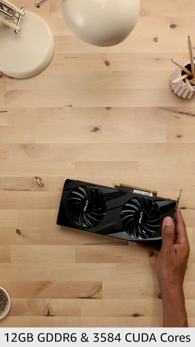 Amazon.com: PNY GeForce RTX™ 3060 12GB Verto Dual Fan Graphics