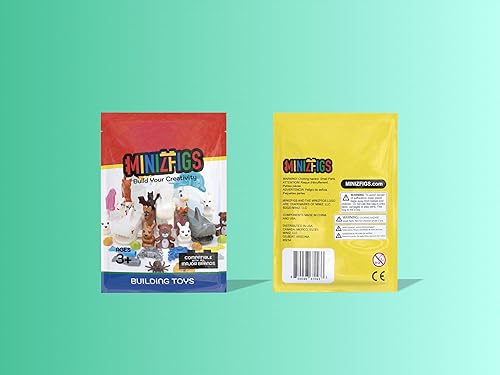 Miniatura 8 de Accesorios de comida, juguete de construcción, 83 piezas, variedad a granel, clásico, ciudad, granja, cocina, jardín, amigos, animales, bebidas,