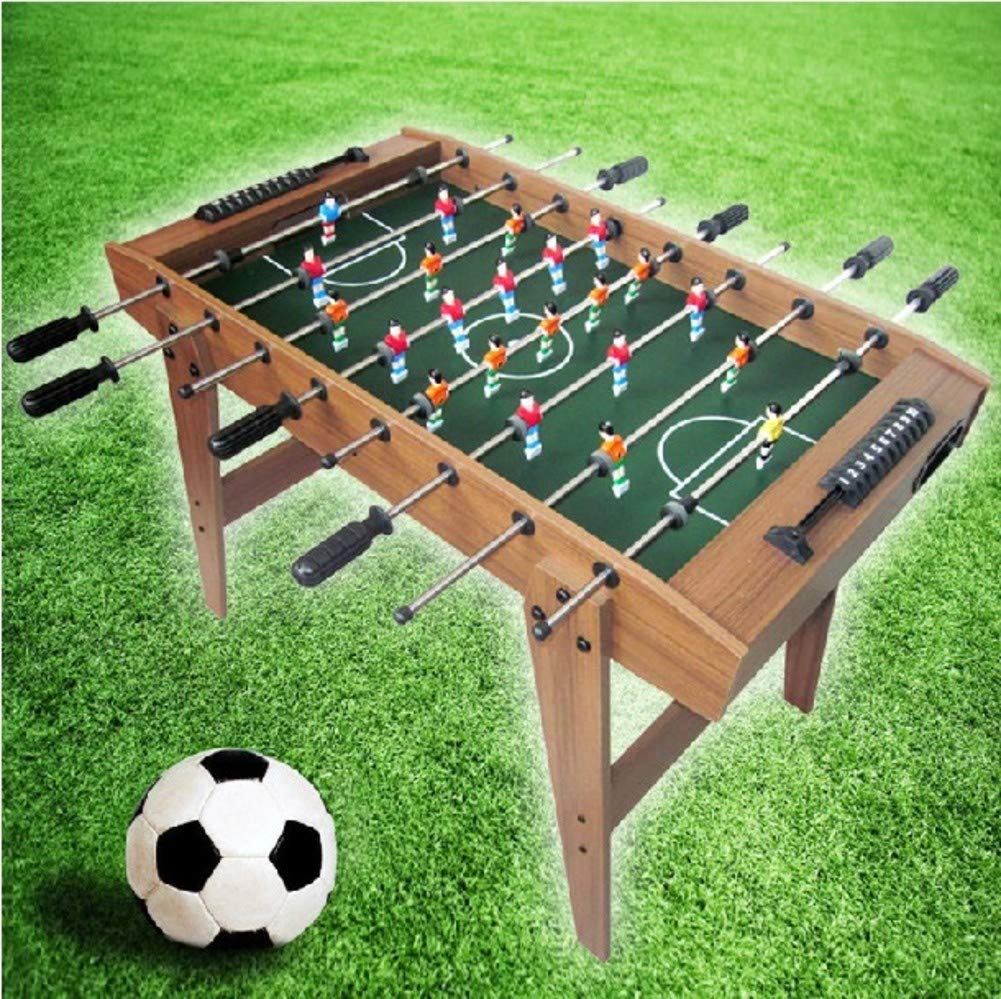 MRKU Futbolín Profesional de Madera con 8 Asas, tamaño competición, Juego de Mesa