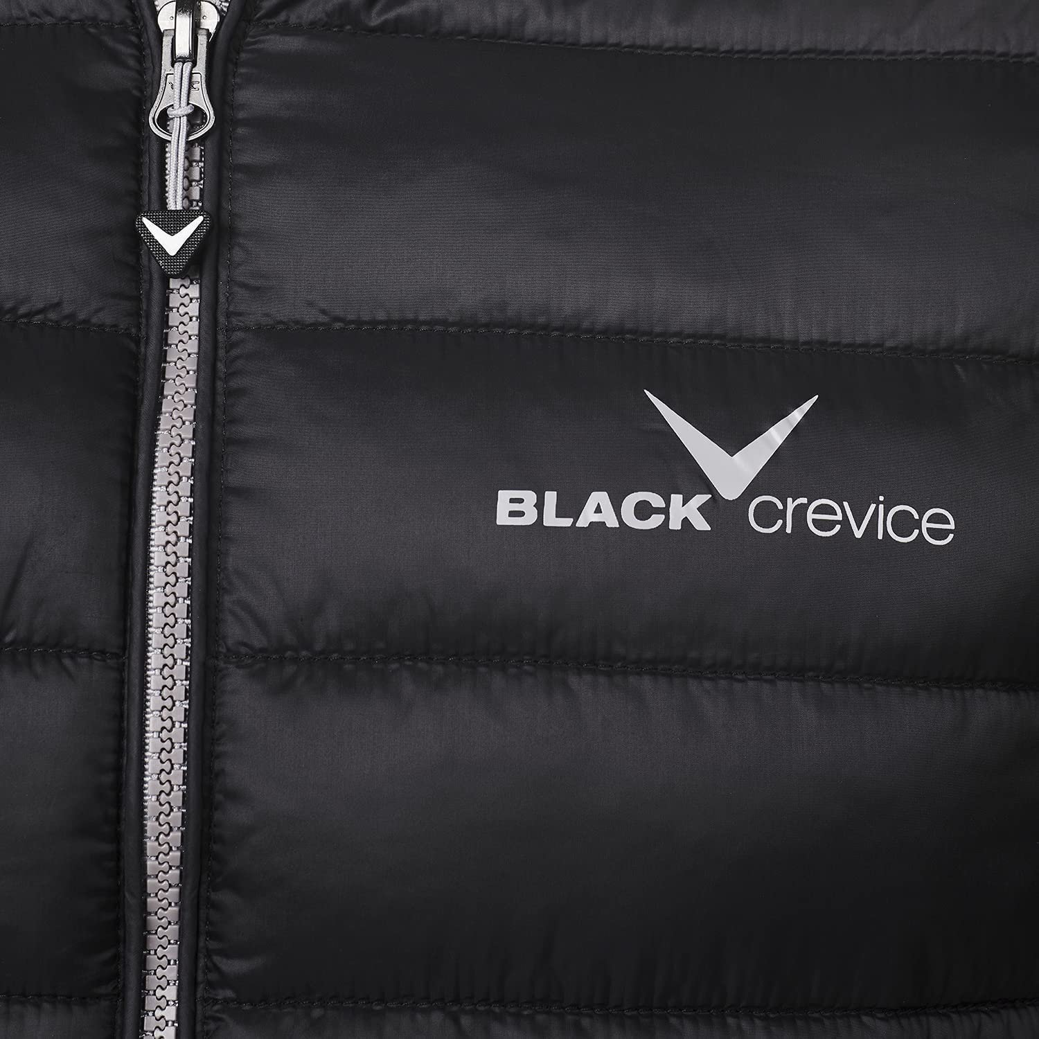 Black Crevice Męska Wyściełana Kurtka Puchowa I Lekka w Różnych Kolorach i Rozmiarach I Wodoodporna Wiatroszczelna I Z Wypełnieniem z Włókna Syntetycznego