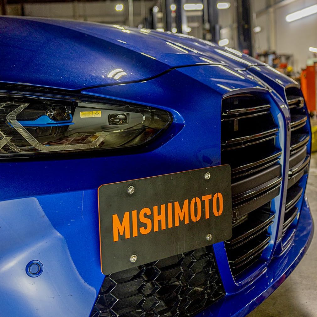 Mishimoto License Plate Relocation Kit, Compatible with BMW G8X M2, M3 & M4, 2021+
