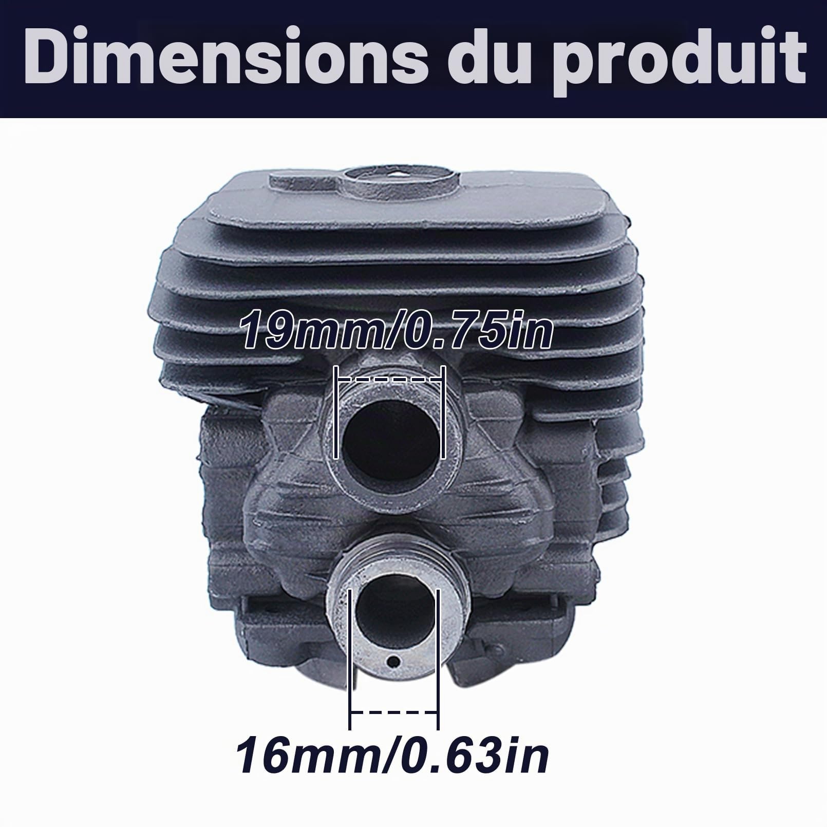 50mm Kit Cylindre Piston pour Stihl TS410 TS420 Scie à Tronçonner