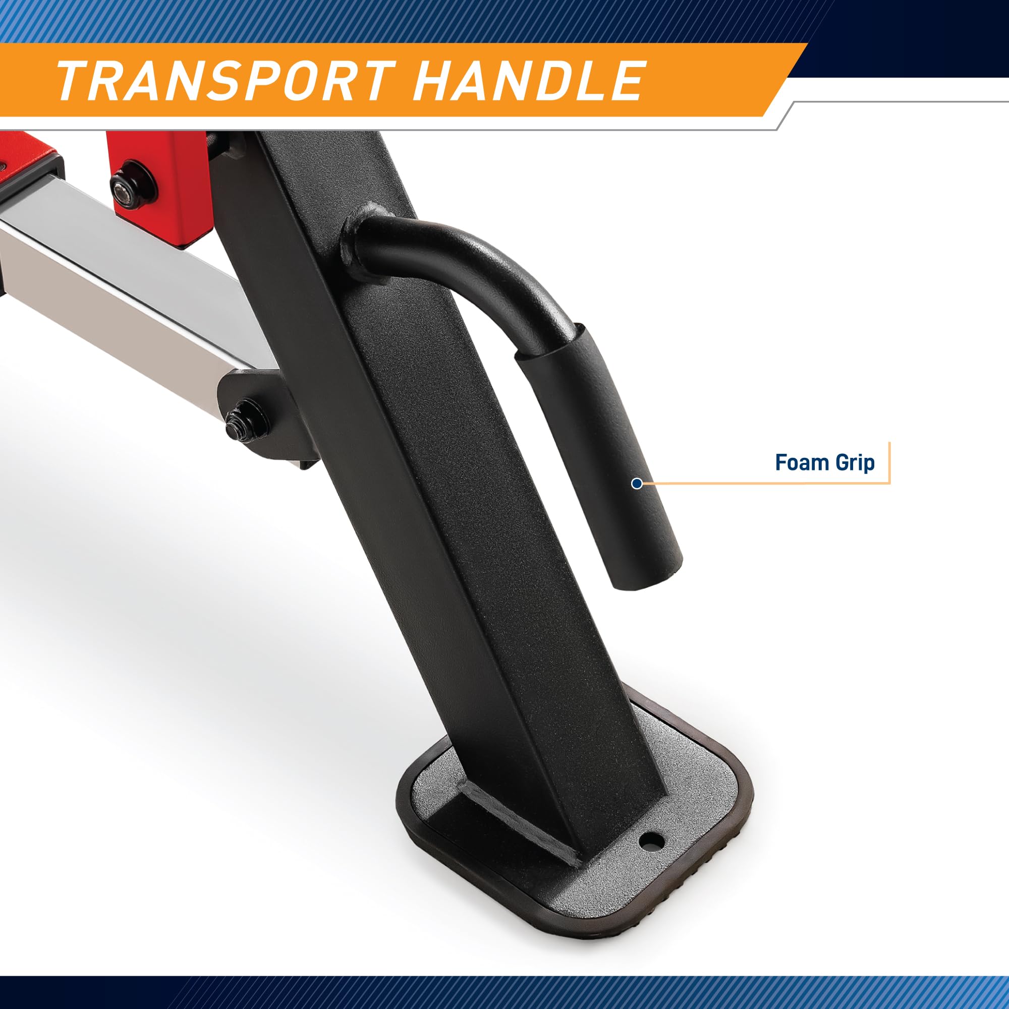 Foldable Standard Weight Benches, Adjustable Strength Training Benches for Full Body Workout