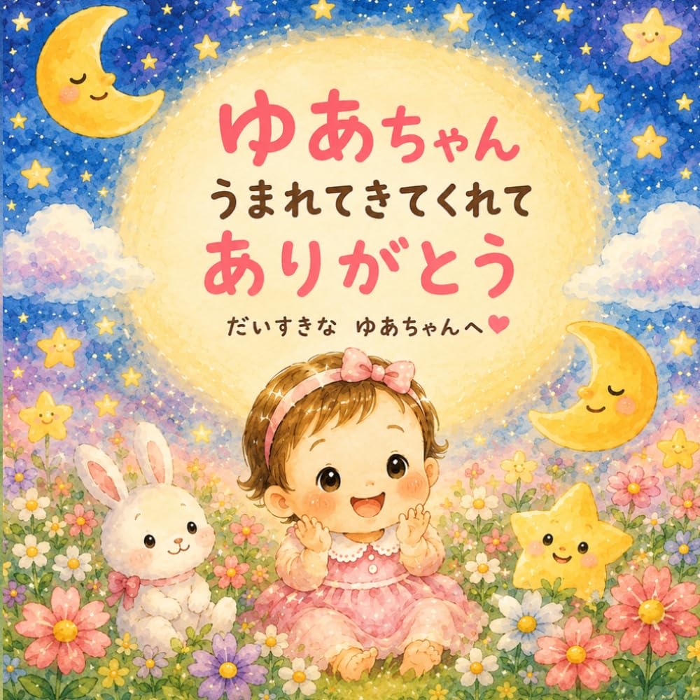 ゆあちゃん　うまれてきてくれて　ありがとう