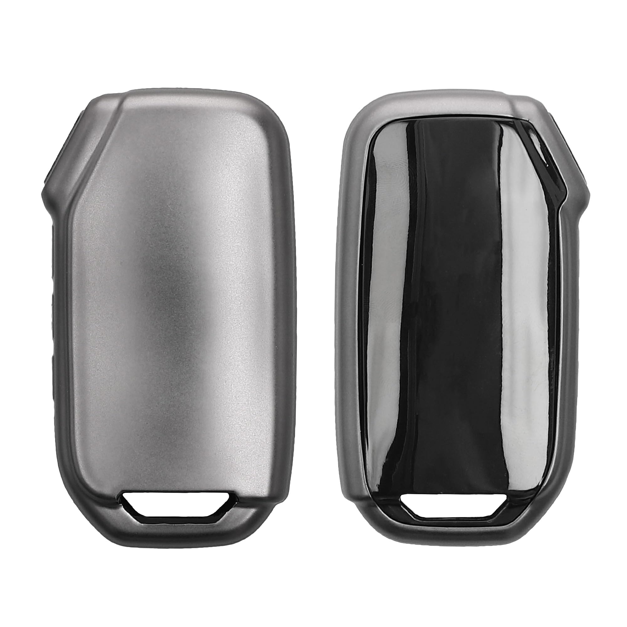 Kwmobile Coque Silicone Noir Mat Pour Clé Audi Smartkey 3 Boutons – Protection Antichoc Keyless Go