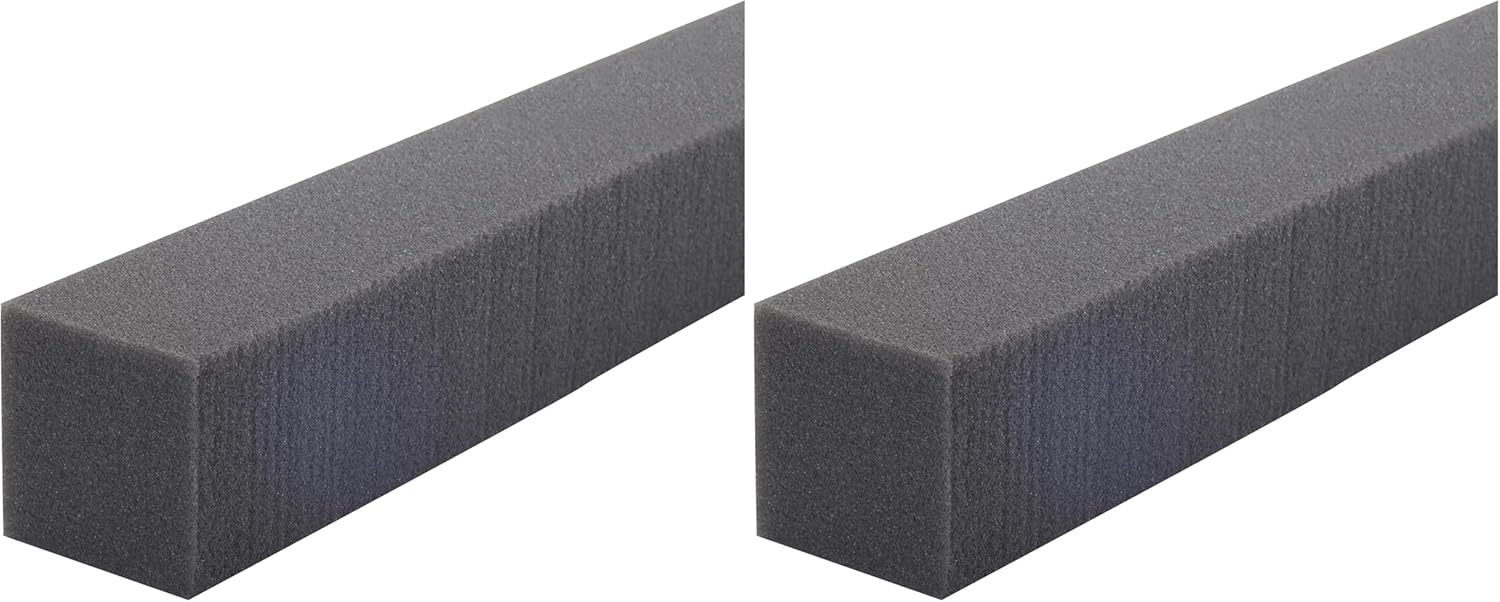 M-D Building Products 02006 1-1/4 in x 42 in Gray Foam Window Seal Strip – Air Conditioner Window Seal, Weather Stripping Foam Insulation for Window AC Units, Adhesive Foam Strip