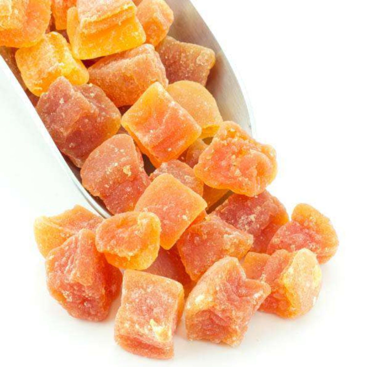 Bongivoanni Farine e Bontà Naturali Papaya Disidratata Cubetti Zuccherata 500g | Snack Esotico Dolce e Morbido | Perfetta per Dolci, Yogurt e Colazioni.