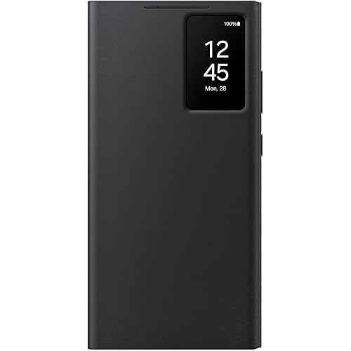 Samsung Galaxy Official S24 Ultra Smart View Wallet Case, Black
