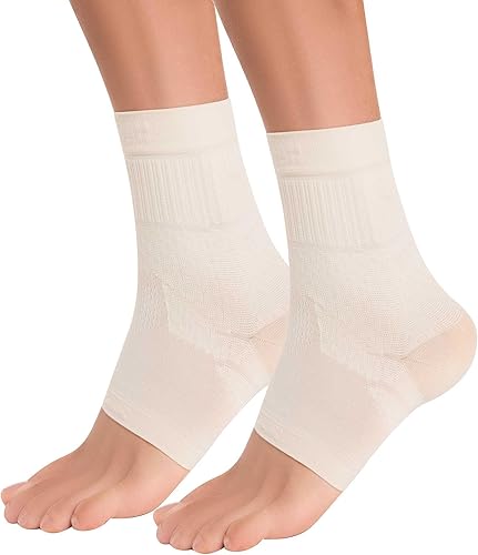 Tobillera de compresión ideal para correr, hacer fútbol, vóleibol y deportes evita esguinces, tendinitis, dolor