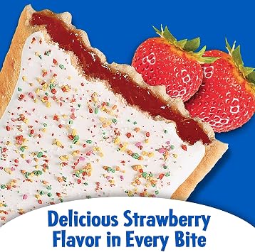 Kellogg's Pop-Tarts Frosted Strawberry - 2 CT